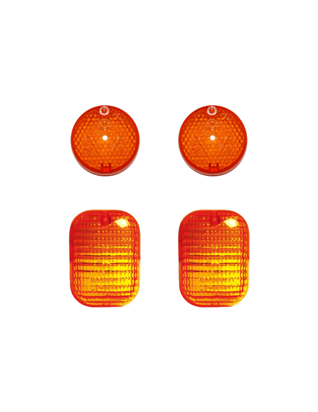 Cabochons clignotant orange Malaguti F12