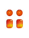Cabochons clignotant orange Malaguti F12