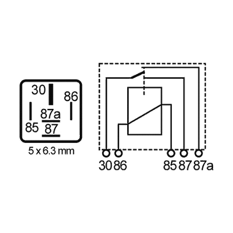 Relais démarreur 12V - 40A Nagares