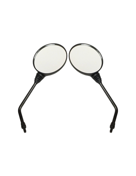 Paire de rétroviseurs noir Piaggio Ciao