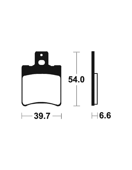 Plaquettes de frein Olympia MBK Nitro / Aerox