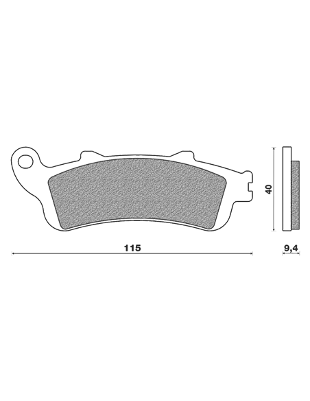 Plaquettes De Frein Newfren Honda Pantheon 125