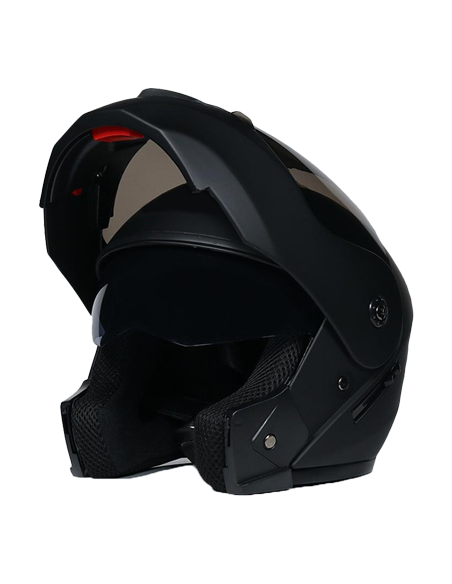 Casque intégral modulable noir