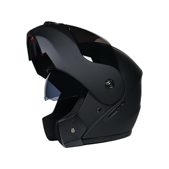 Casque intégral modulable noir