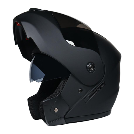 Casque intégral modulable noir