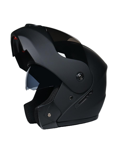 Casque intégral modulable noir