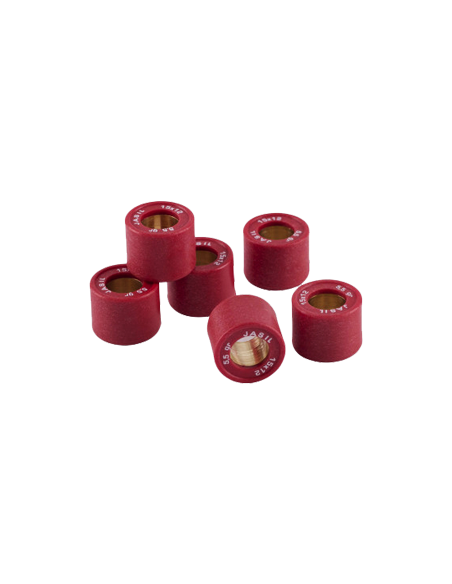 Jeu de 6 galets Jasil Top Racing Ø15X12 5.5gr