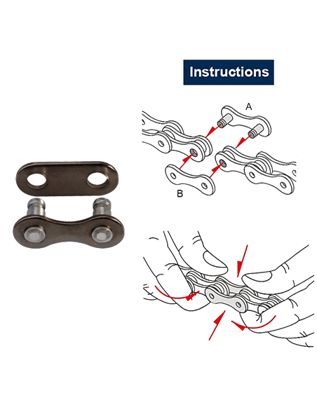 Chaîne de transmission KMC 112 maillons