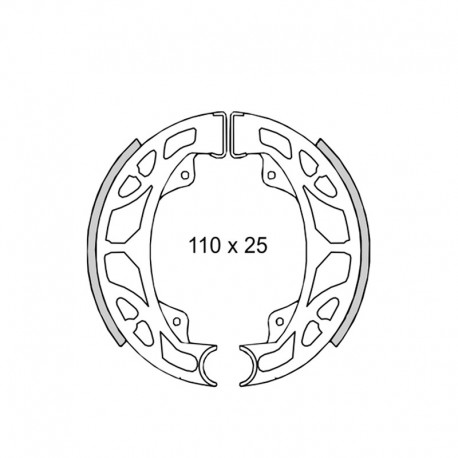 Mâchoire de frein RMS Piaggio NRG - ZIP / LX