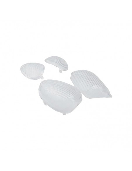 Cabochons clignotant transparent (X4) MBK Ovetto