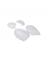 Cabochons clignotant transparent (X4) MBK Ovetto
