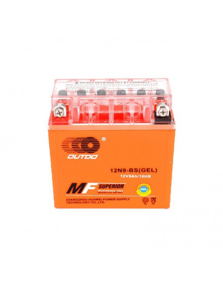 Batterie OUTDO 12N9-BS gel 12V-9AH