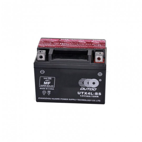 Batterie OUTDO UTX4L-BS acide 12V-3AH