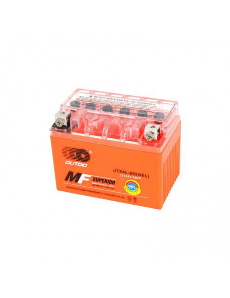 Batterie OUTDO UTX4L-BS gel 12V-4AH