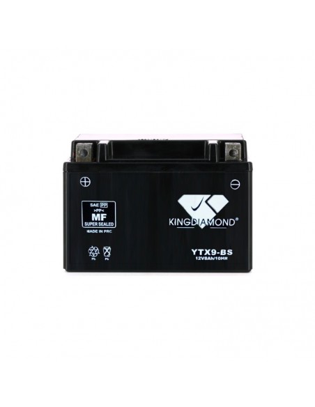 Batterie KingDiamond YTX9-BS Acide 12V 8Ah