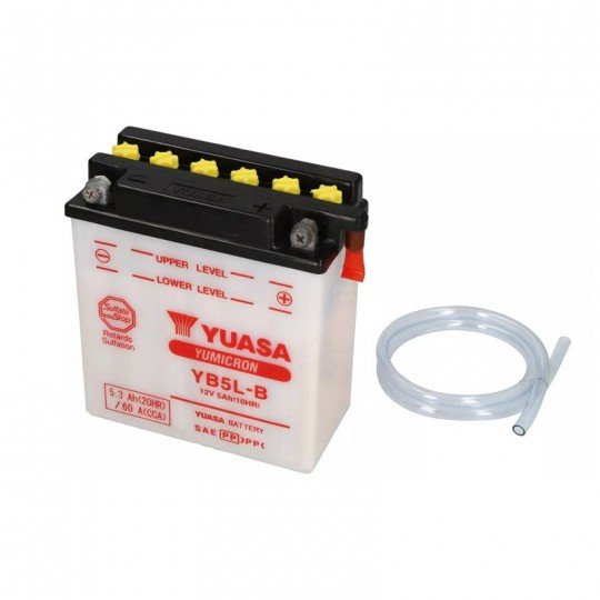 Batterie Yuasa YB5L-B acide 12V-5AH Yumicron