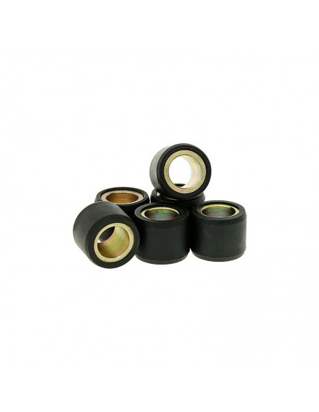 Jeu de 6 galets InterRacing Ø15X12 5.5gr