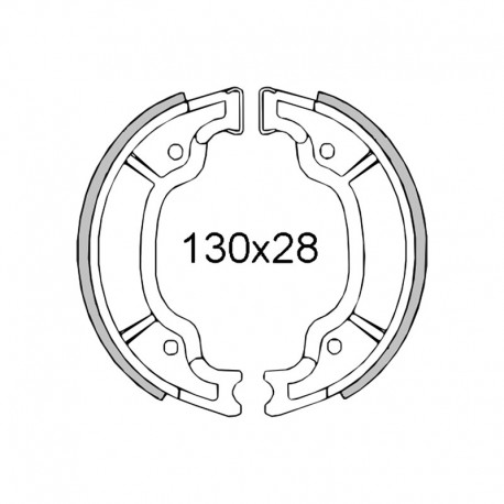 Mâchoire de frein Ferodo Nitro 100 / Majesty 125