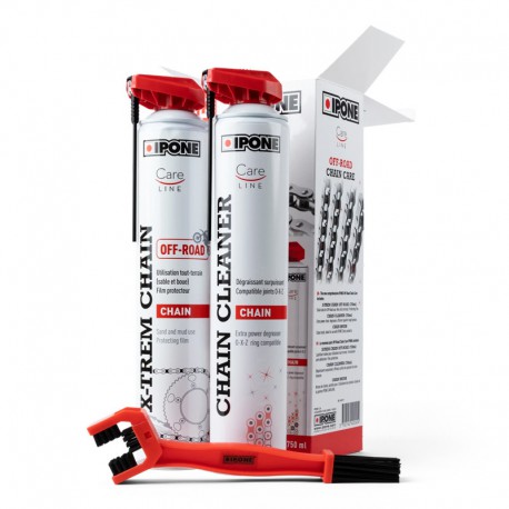 Kit entretien chaine Ipone Off-Road Chain Care