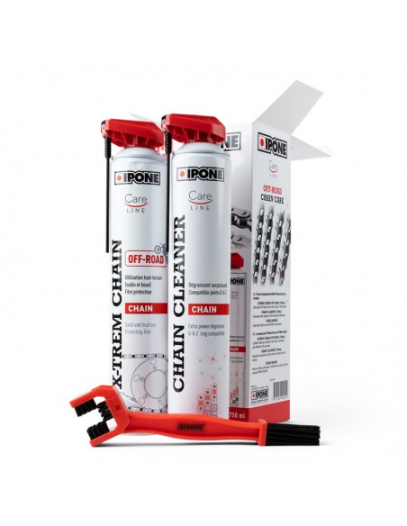 Kit entretien chaine Ipone Off-Road Chain Care