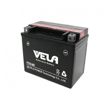 Batterie Vela YTX12-BS Acide 12V-12AH