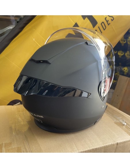 Casque Moto Jet VRWEARE – Noir Mat