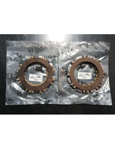 Kit disques d'embrayage de rechange haute performance pour motos populaires 107cc et 110cc