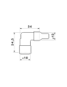 Antiparasite NGK LZFH Cyclomoteur Peugeot 103