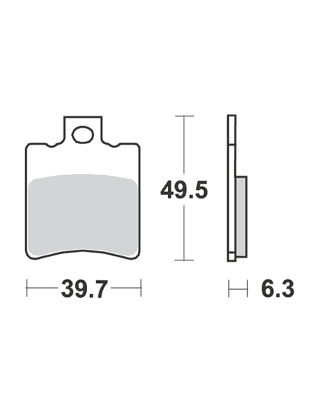 Plaquettes de frein Malossi MHR Booster - Stunt