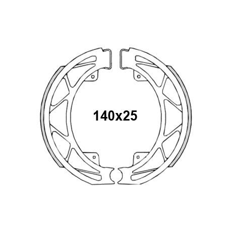 Mâchoire de frein arrière RMS Piaggio Liberty