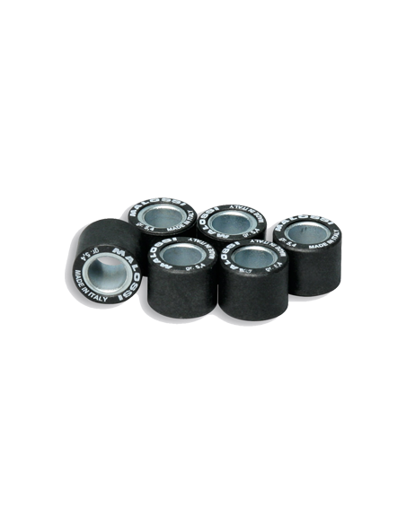 Jeu de 6 galets Malossi Ø15x12 4.8gr