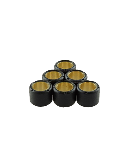 Jeu de 6 galets Motoforce Ø15x12 9gr