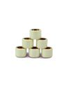 Jeu de 6 galets Cyclo Centre Ø16x13 7gr
