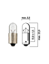 Ampoule BA9S 12V 4W Flosser